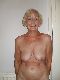 Granny naked in front of cam